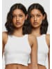 Urban Classics Urban Classics Tank-Tops in white+white