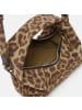 Les Visionnaires Greta Mini Essential Handtasche Leder 23 cm in leo print