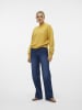 Vero Moda Strickpullover in Golden Spice