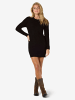 Noisy may Strickkleid in Black
