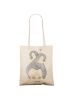 Mr. & Mrs. Panda Tragetasche Pinguine Kuscheln ohne Spruch in Creme