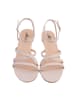 Ital-Design High-Heel Sandalette in Beige