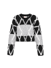 IZIA Sweater in black grey