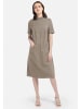 HELMIDGE Cargokleid Midikleid in beige