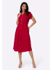 Sieh an! Kleid in rot