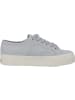 Superga Schnürschuhe in grey lilla favorio