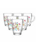 Ritzenhoff & Breker 6er Set Kaffeegläser Shanti 380 ml in bunt