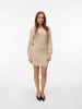 Vero Moda Strickkleid in Silver Mink