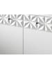 ebuy24 Badmöbelset Prisma (3-teilig) Weiß 195 x 37 cm