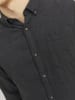 Jack & Jones Hemd in Dark Grey Melange