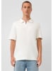QS Polo-Shirt in 0210_creme