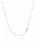 Elli Halskette 925 Sterling Silber Feder in Gold