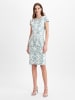 Ambiance Kleid in smaragd weiß - 0002