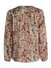 CARTOON Blusenshirt mit Muster in Brown/Red