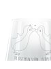 Mr. & Mrs. Panda Kerzenhalter Pinguin Liebe mit Spruch in Transparent