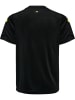Hummel Hummel T-Shirt Hmlcore Multisport Kinder Atmungsaktiv Schnelltrocknend in BLACK/BLAZING YELLOW