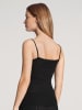 Calida Spaghetti-Top in schwarz