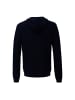 Salsa Jeans Kapuzenpullover Waffle Knit in Dark Blue V1