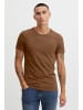 CASUAL FRIDAY T-Shirt CFDAVIDE in Braun