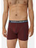 DANISH ENDURANCE Boxershorts Classic Trunks in navy/green/bordeaux