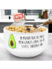 Mr. & Mrs. Panda Müslischale Avocado Glücklich mit Spruch in Weiß