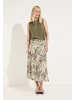 More & More feminines, leichtes Blusentop in jungle green