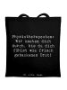 Mr. & Mrs. Panda Stoffbeutel Spruch Physiotherapeut Kneten mit S... in Schwarz