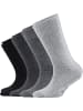 S. Oliver Kinder-Socken 4 Paar in grau/schwarz