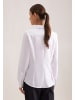 Seidensticker Hemdbluse Slim in Weiß