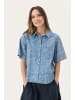 PART TWO Langarm - Hemd NiclaPW Lockere Passform in Denim Rose