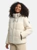 Kapuzenplüschjacke Kaguraa 16 in Off White