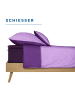 Schiesser Jersey-Elasthan-Spannbettlaken Flexi in Aubergine