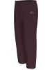 Normani Outdoor Sports Kinder Regenhose mit Fleecefutter in Bordeaux