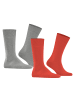 Burlington Socken 2er Pack in Rot (Wildfire)