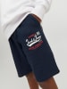 Jack & Jones Sweat Shorts Kurze Jogginghose JPSTLOGO in Navy