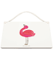 Mr. & Mrs. Panda Holztafel Flamingo Stolz ohne Spruch in Transparent
