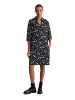 Marc O'Polo Print-Kleid loose in Dark Blue