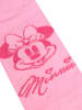 Disney 3er Pack Disney Minnie Mouse Socken Sneaker Strümpfe in weiss/rosa