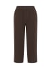 Kaffe Casual Hose KAnaya Loose fit in Chocolate Brown