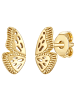 Glanzstücke München Ohrstecker Schmetterling Sterling Silber in gelbgold