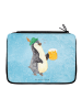 Mr. & Mrs. Panda Etui Pinguin Bier ohne Spruch in Eisblau