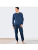 REDBEST Single-Jersey Schlafanzug in blau