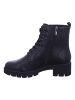 Tamaris Schnürstiefelette in schwarz