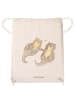 Mr. & Mrs. Panda Beutelrucksack Otter Hände halten ohne Spruch in Creme