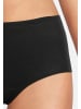 Conta Taillen-Slip Feinripp in Schwarz