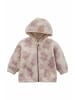 Hessnatur Fleece Jacke in pastell lavendel