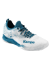 Kempa Hallen-Sport-Schuhe Wing Lite 2.0 Kids in weiß/deep blau