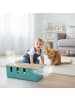 relaxdays Kabelbox in Mint - (B)30,5 x (H)11,5 x (T)12,5 cm