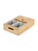 relaxdays Couchbar in Natur (B)40 x (H)8 x (T)26 cm