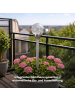 STAR Trading Solar Pollerleuchte Roma 45 cm – LED Gartenleuchte Warmweiß, Dämmerung